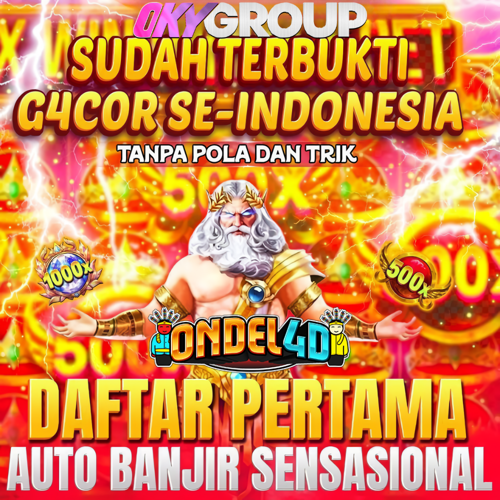 DAFTAR PERTAMA DI ONDEL4D AUTO BANJIR